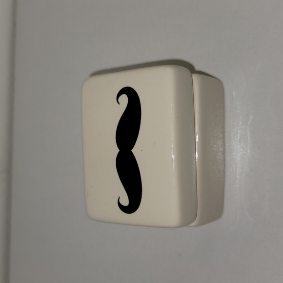 Mustache Trinket Box - Picture 2 of 2